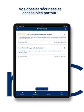 JuriCongo iPad screenshot