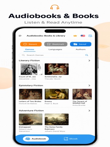Audiobooks: Books & Library ipad screenshot 2