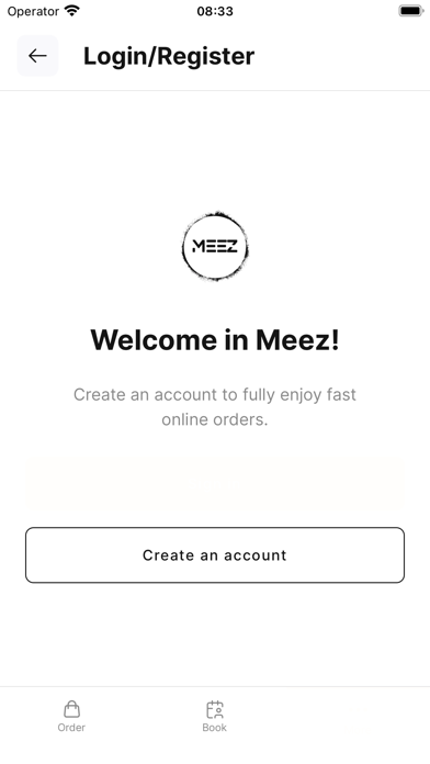 Meez Application Screenshot