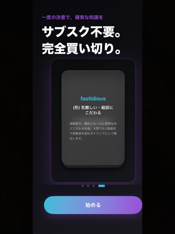英検1級単語 厳選2027 iPad screenshot
