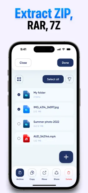 Zip Extractor & RAR Opener App screenshot 2