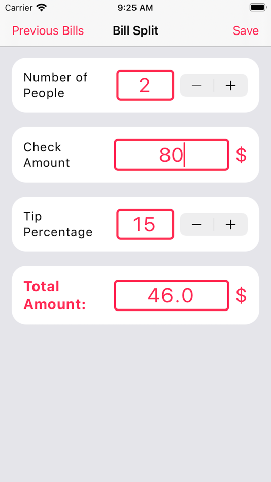 #1. Quick Check Splitter (iOS) 作者: Ankit Shah