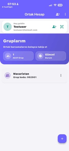 Ortak Hesap Takip screenshot