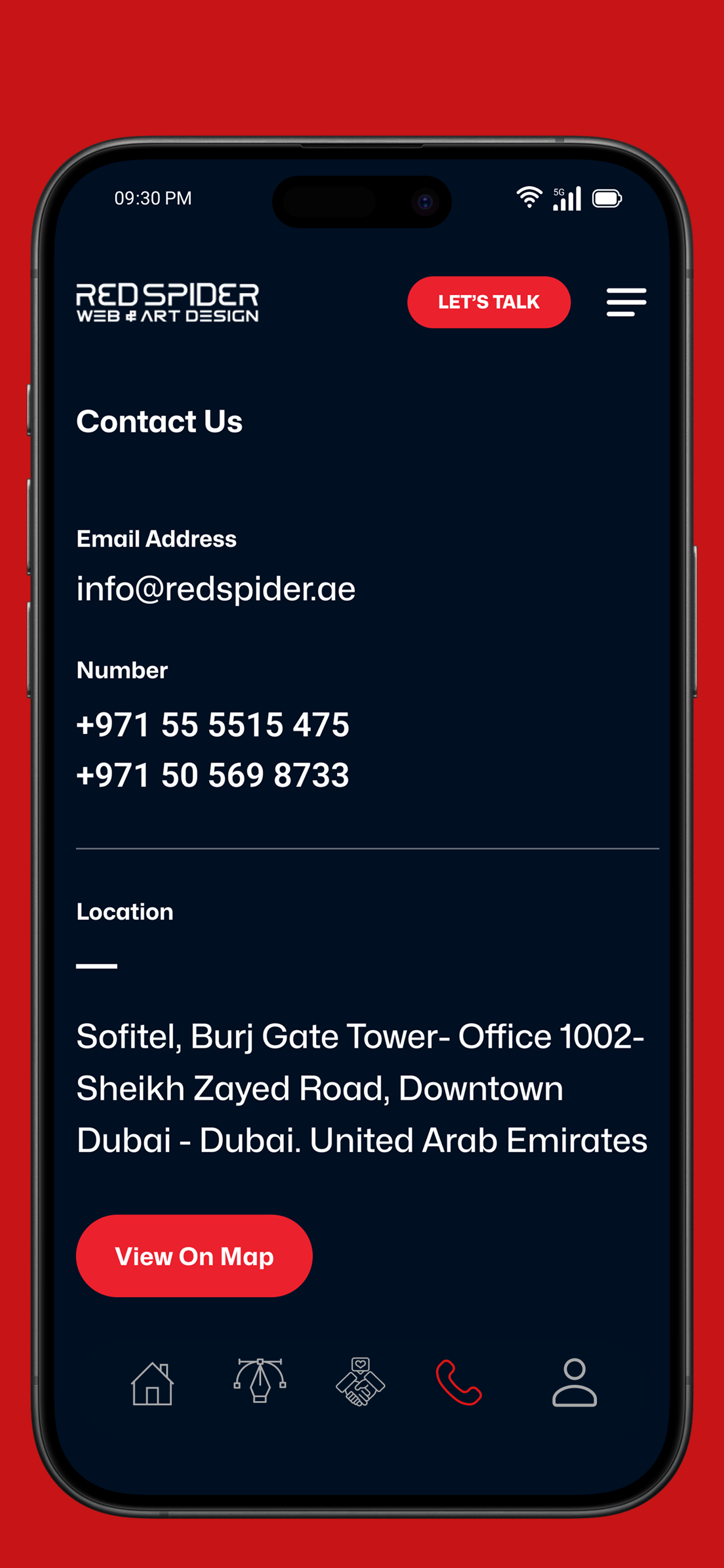 RedSpider Web & Art Design screenshot 9