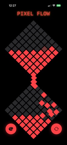 Pixel-Flow iPhone screenshot