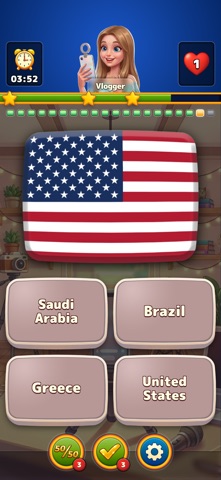 Flags of the World Best Trivia iPhone screenshot