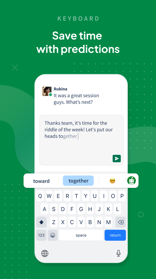 #7. QuillBot - AI Writing Keyboard (iOS) بواسطة: QuillBot, a Learneo Inc. business