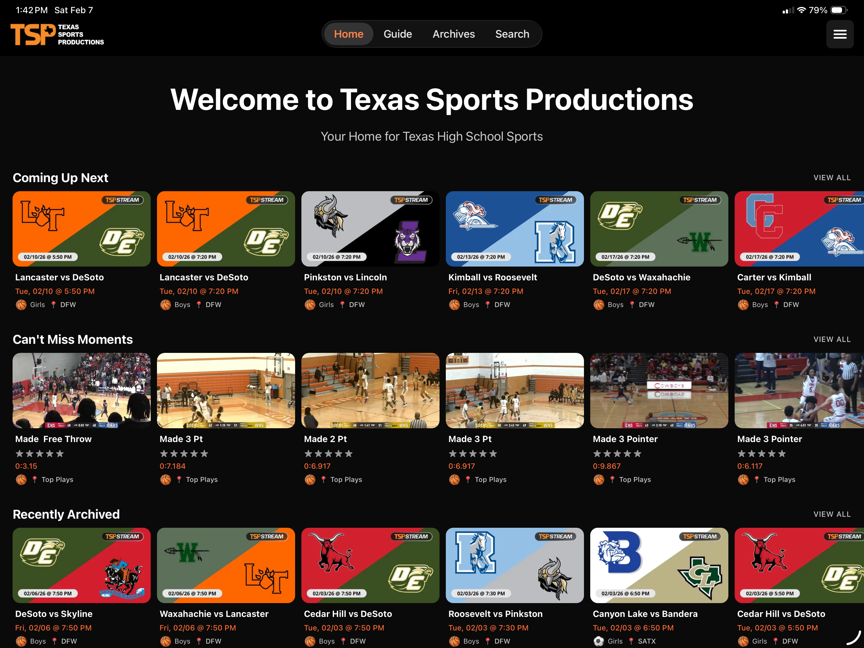 Texas Sports Productions
