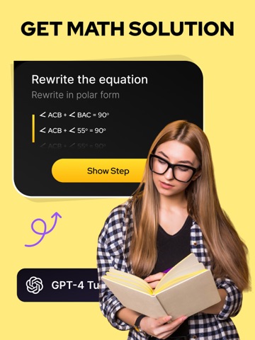 AI Math Problem Solver: MathAI iPad screenshot
