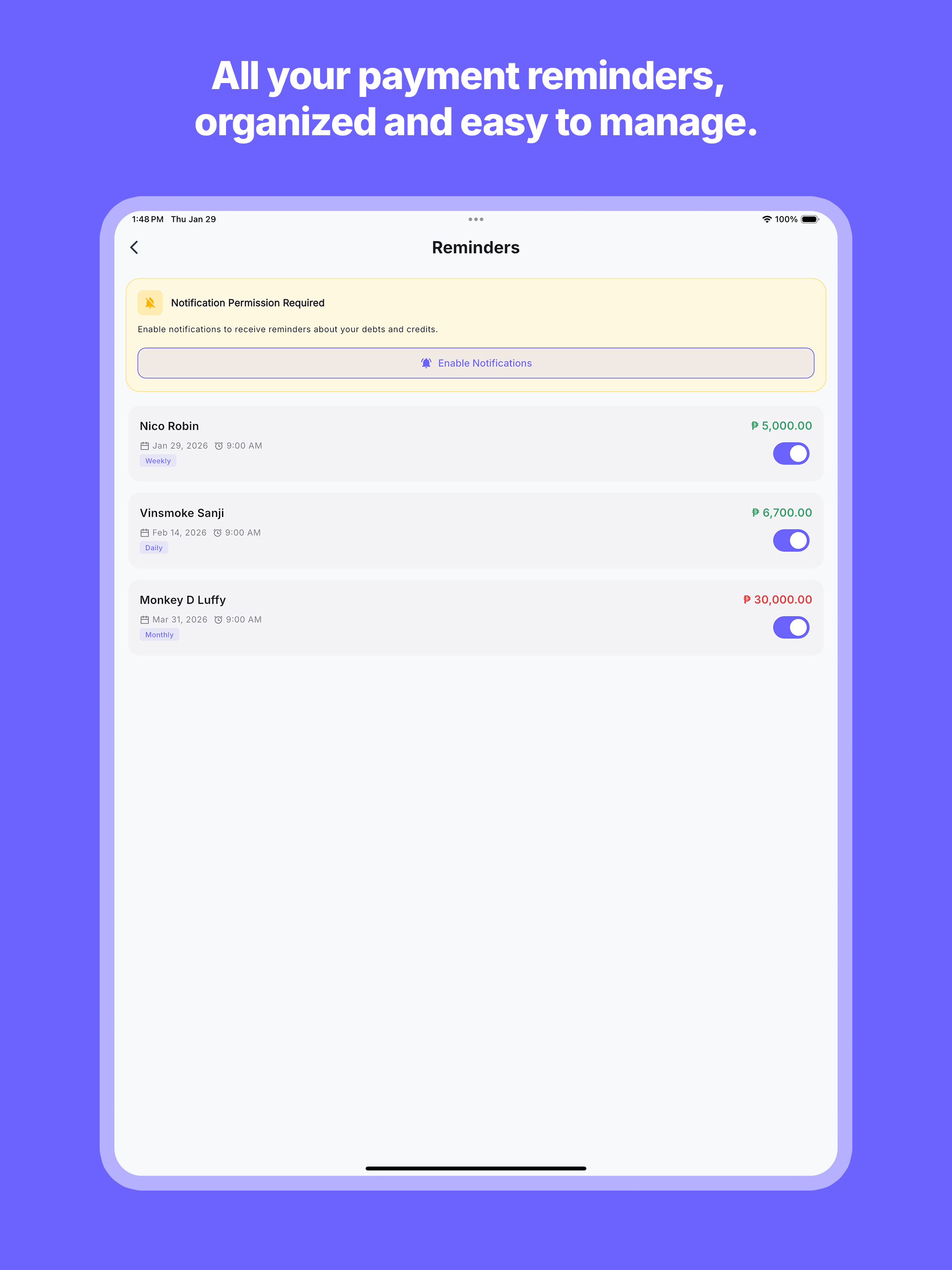 Utang: Credit & Debt Tracker screenshot 12