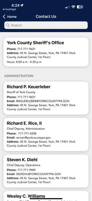 York County Sheriffs Office PA screenshot 2