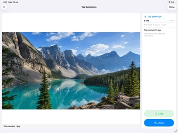 Tend Photos: Duplicate Cleaner iPad screenshot