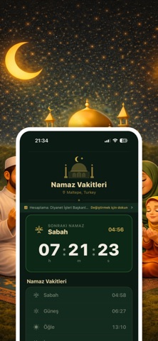 Muslim Prayer Times: Salah iPhone screenshot