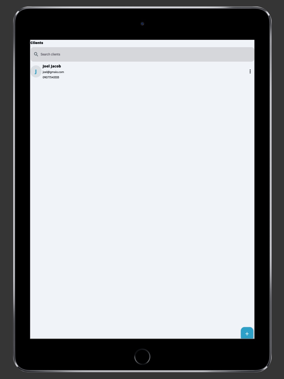 iPad screenshot