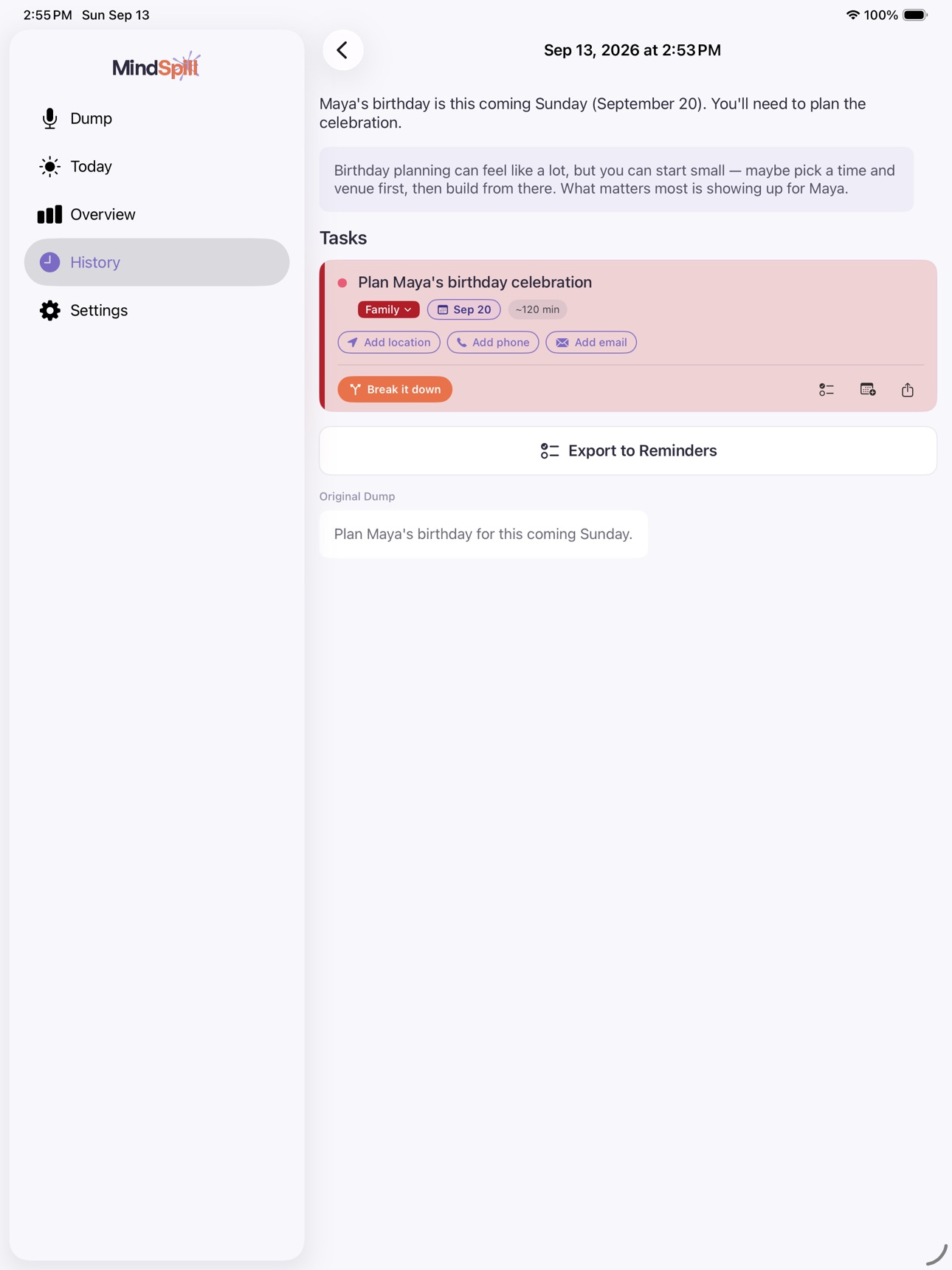Screenshot 7 of MindSpill