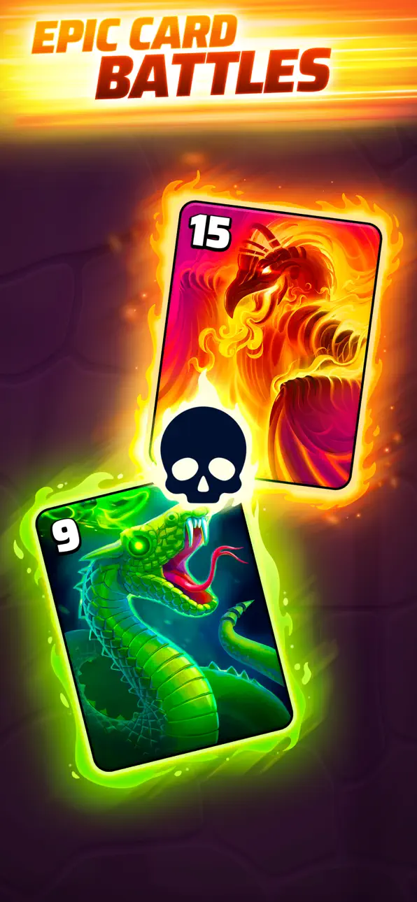 Black Deck - Card Battle TCG iOS Mod IPA screenshot 1 - iOS game interface