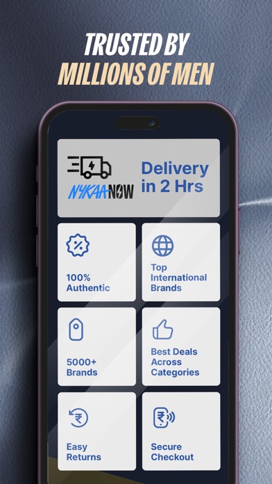 Nykaa Man-Men's Shopping App App Store preview screenshot 7