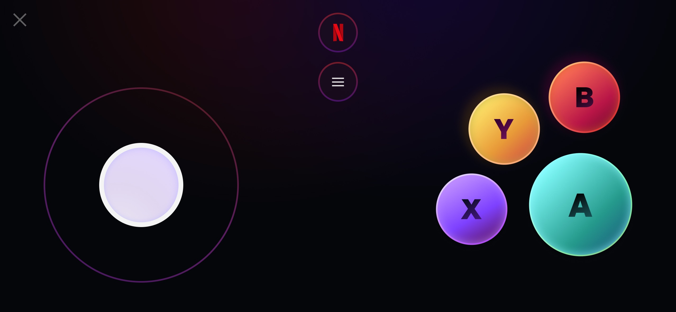 Netflix Game Controller screenshot
