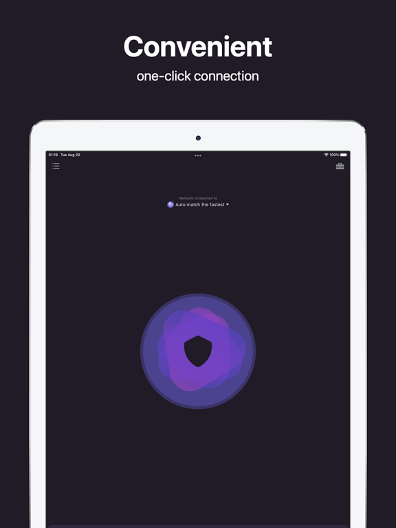 袋鼠VPN iPad screenshot 1 - Utilities app