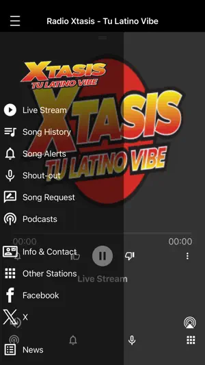 Radio Xtasis Tu Latino Vibe screenshot 2
