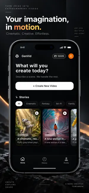 GenVid: AI Video Generator screenshot 2