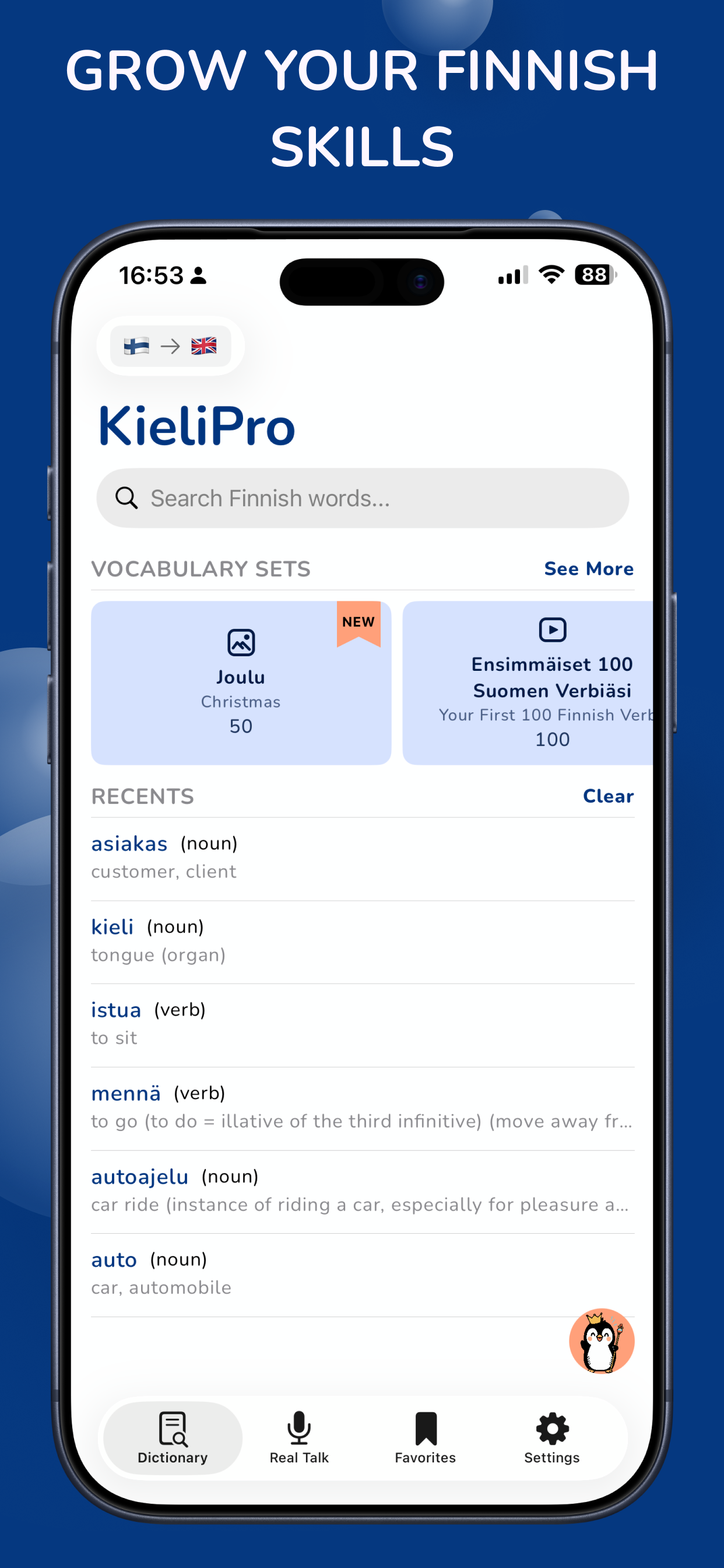 Kieli Pro: Learn Finnish
