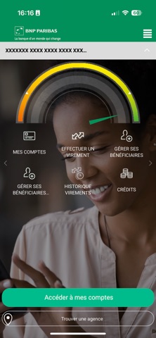 BNP Paribas Nouvelle Caledonie screenshot