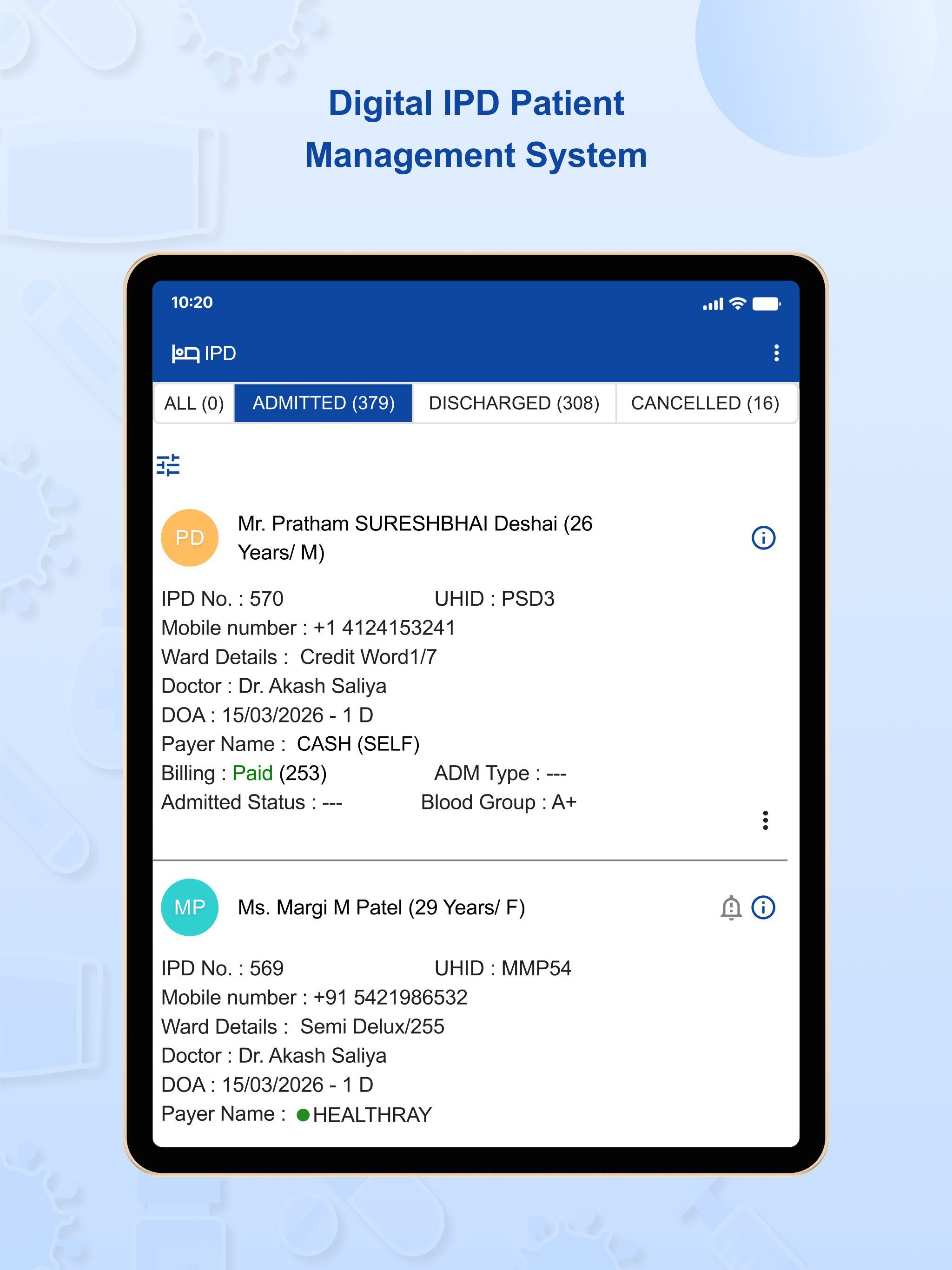 Healthray DR - For Doctors