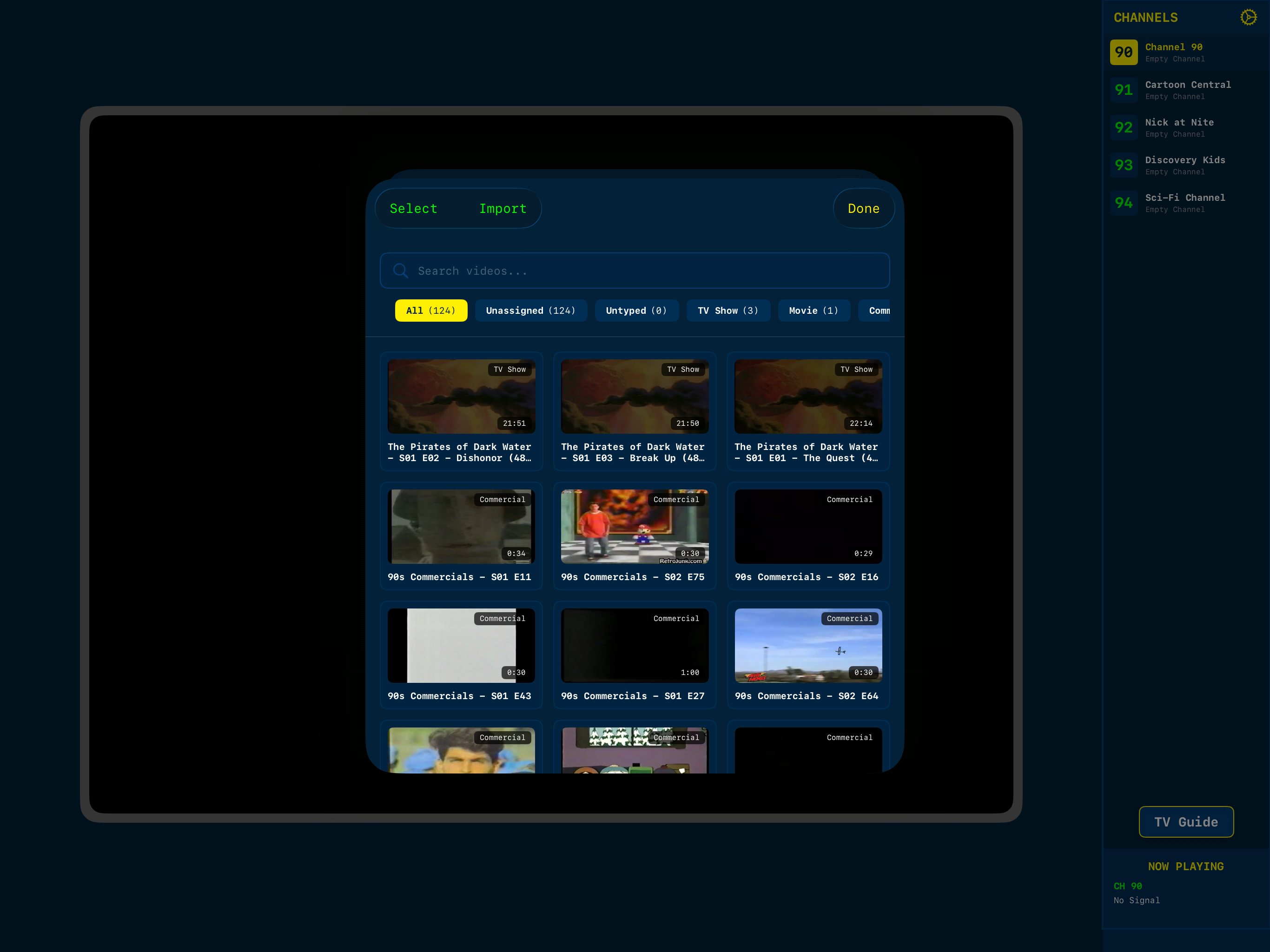 Channel 90: Retro TV Player screenshot 3