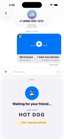 Word Guess: Text Game Screenshot 2 of 3