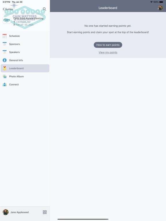 Trifecta Event Management iPad screenshot 2 - Business app