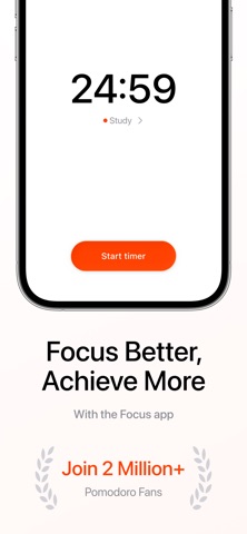 Pomodoro Timer: Focus & Study screenshot