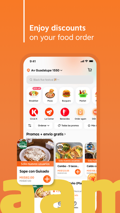 DiDi Food - Food Delivery Screenshot