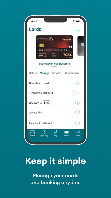 CBD - Instant digital banking Screenshot