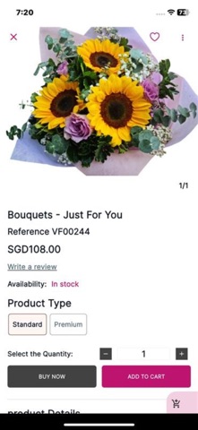 Virgoans Florals screenshot