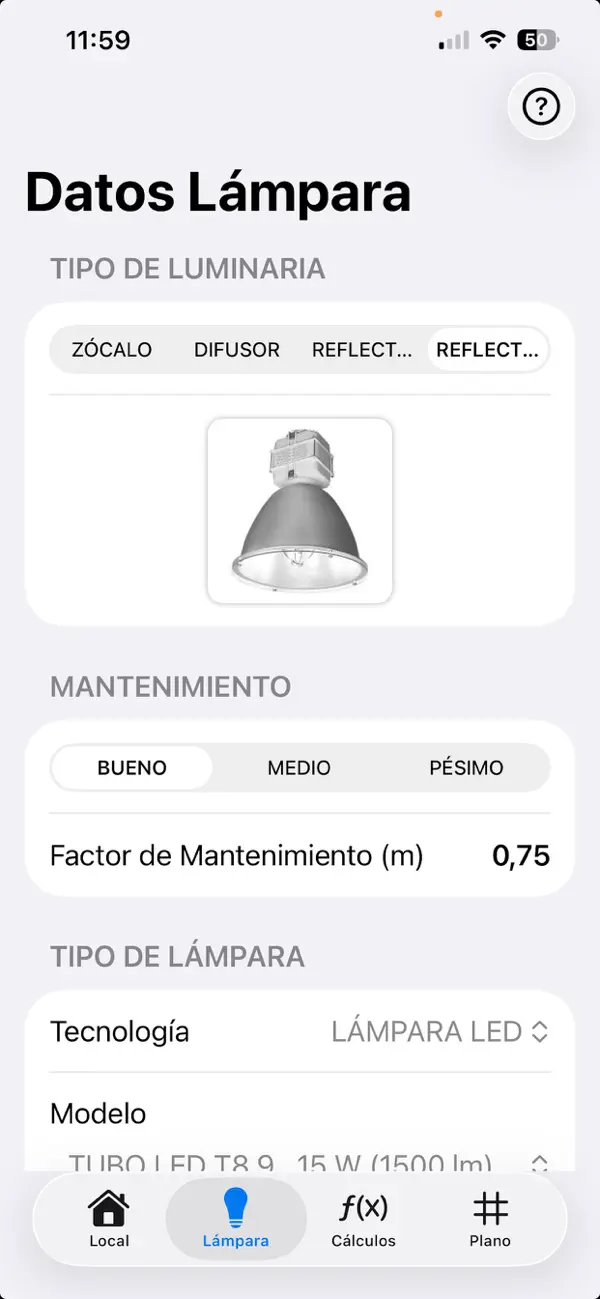 Screenshot #2 pour ILUMINACIÓN INTERIOR