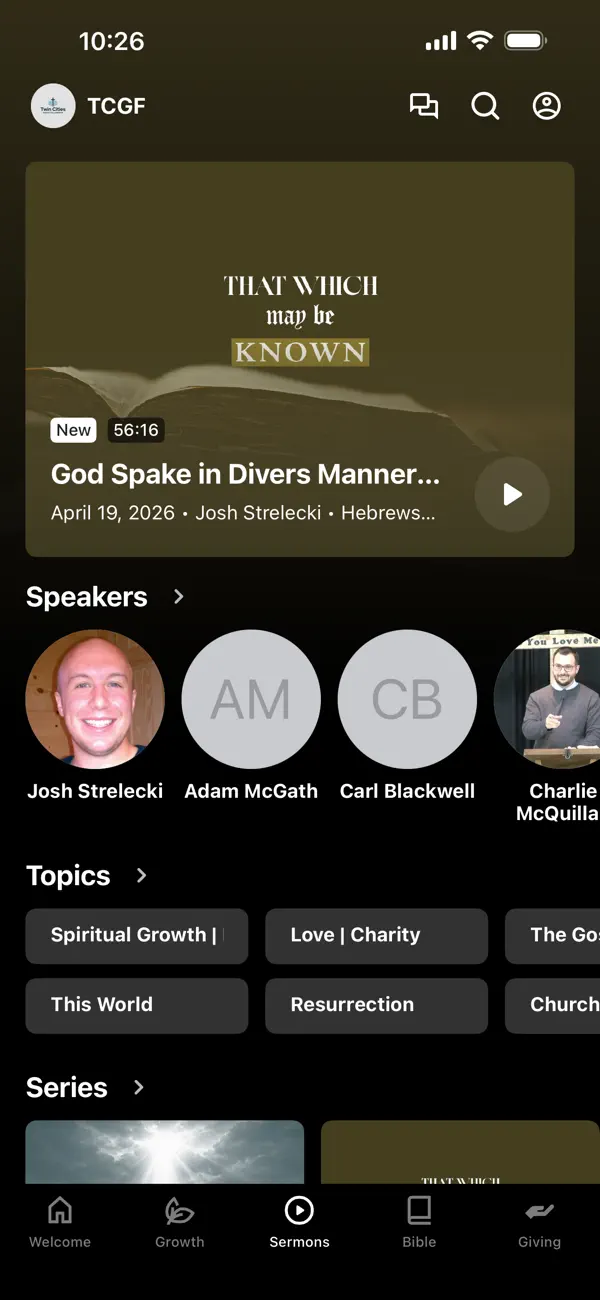 Screenshot #3 pour Twin Cities Grace Fellowship