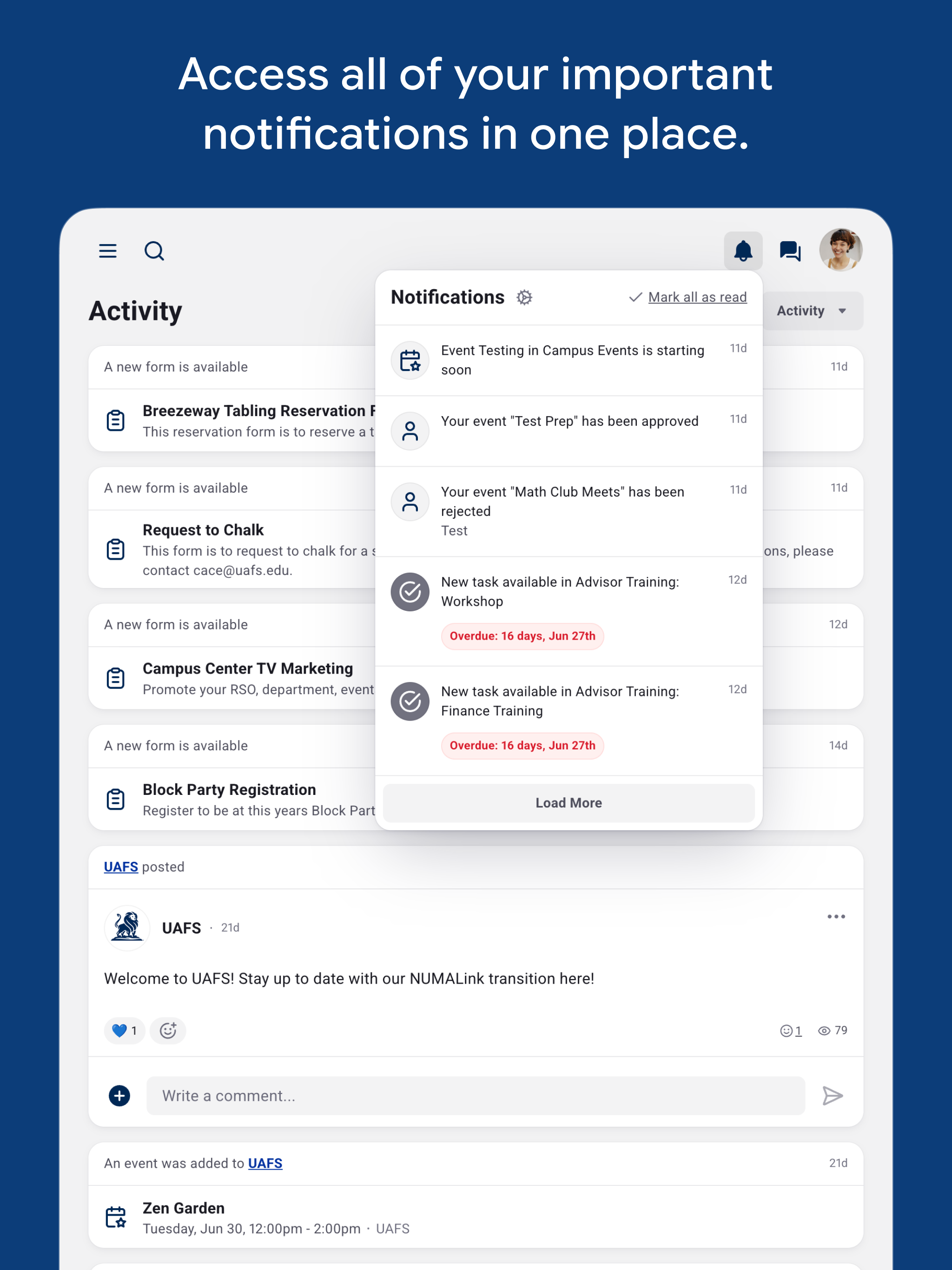 UAFS Numalink screenshot 13