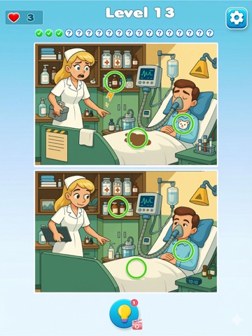 Find Difference Hidden Objects iPad screenshot