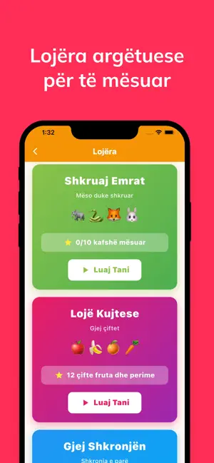 Fjala - Mëso Duke Luajtur screenshot 3