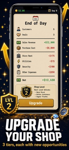 Lux Broker - Tycoon Game iPhone screenshot