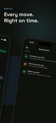 Worthia: Crypto Portfolio Screenshot 4 of 5
