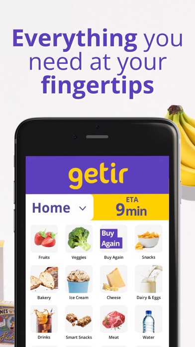 getir: groceries in minutes Screenshot