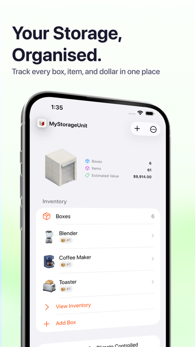 MyStorageUnit - Item Inventory Screenshot 1 of 6