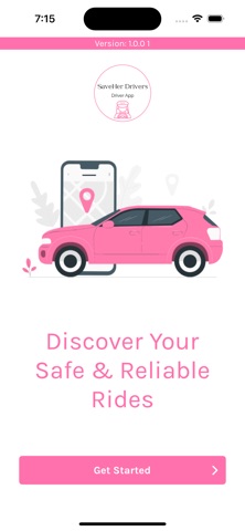 SaveHer Drivers Driver App Screenshot 1 of 9