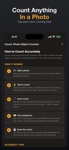 Count: Photo Object Counter Screenshot 1 of 3