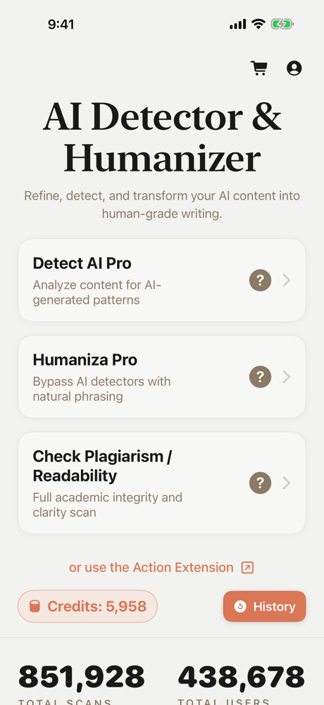AI Detector & Humanizer screenshot 2
