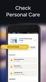 Zuno: Food & Cosmetic Scanner screenshot