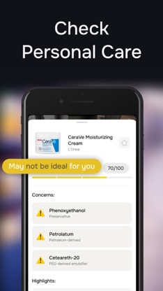 Zuno: Food & Cosmetic Scanner screenshot 6
