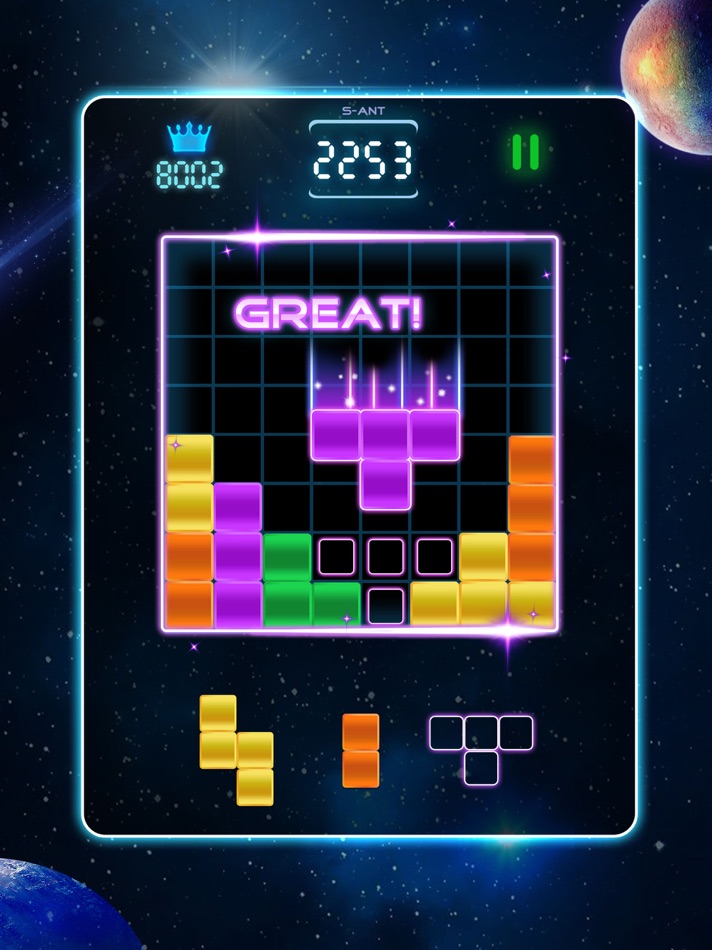 #6. Cyber: Block Puzzle Game (iOS) 由: Small ant limited